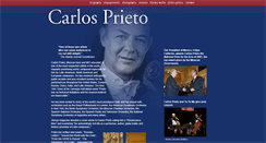 Desktop Screenshot of carlosprieto.com