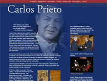 Tablet Screenshot of carlosprieto.com
